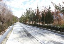 گزارش تصویری از اردوگاه آموزشی دانشگاه شاهرود در 16 آذر اولین بارش برف  94